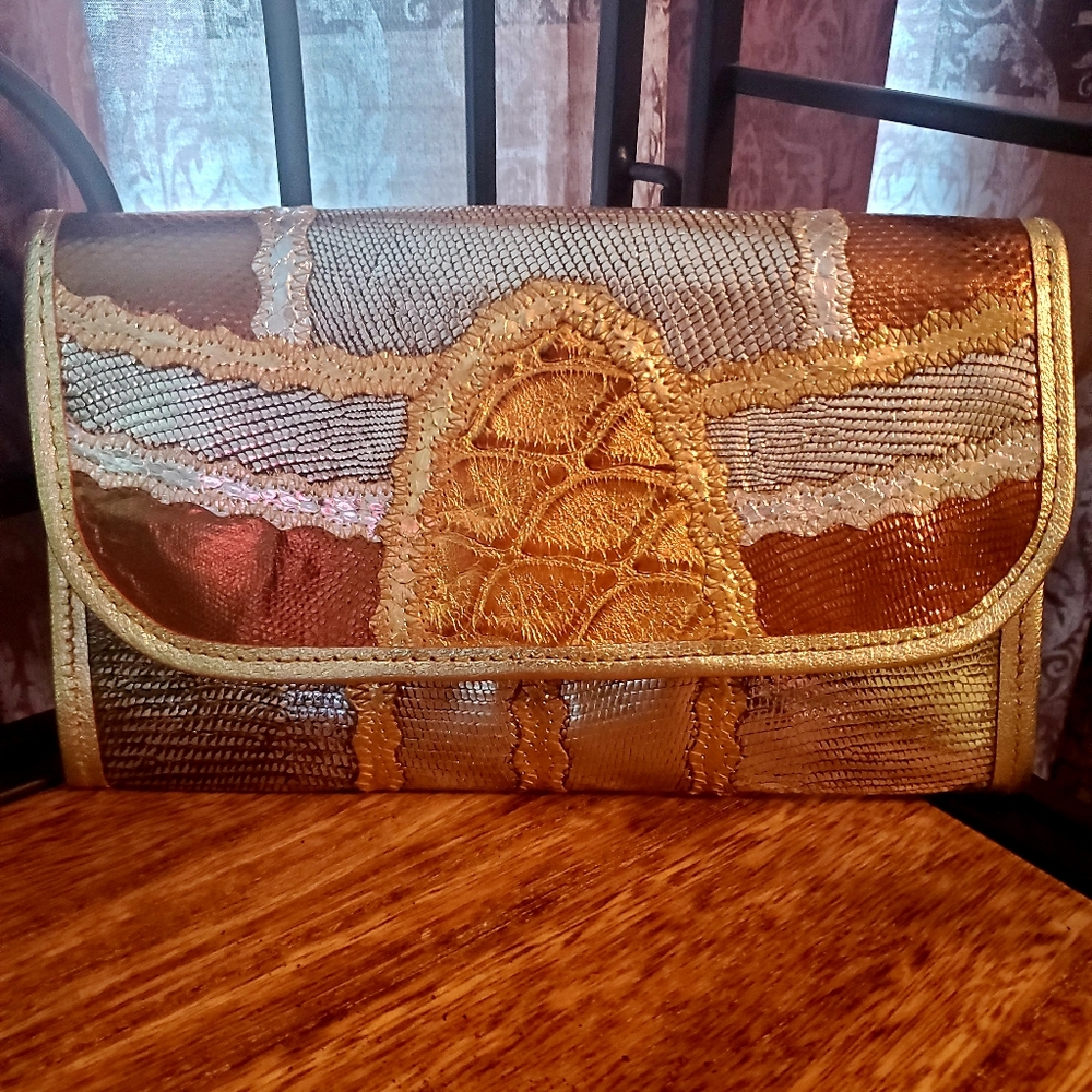 Carlos Falchi Vintage Clutch Bag